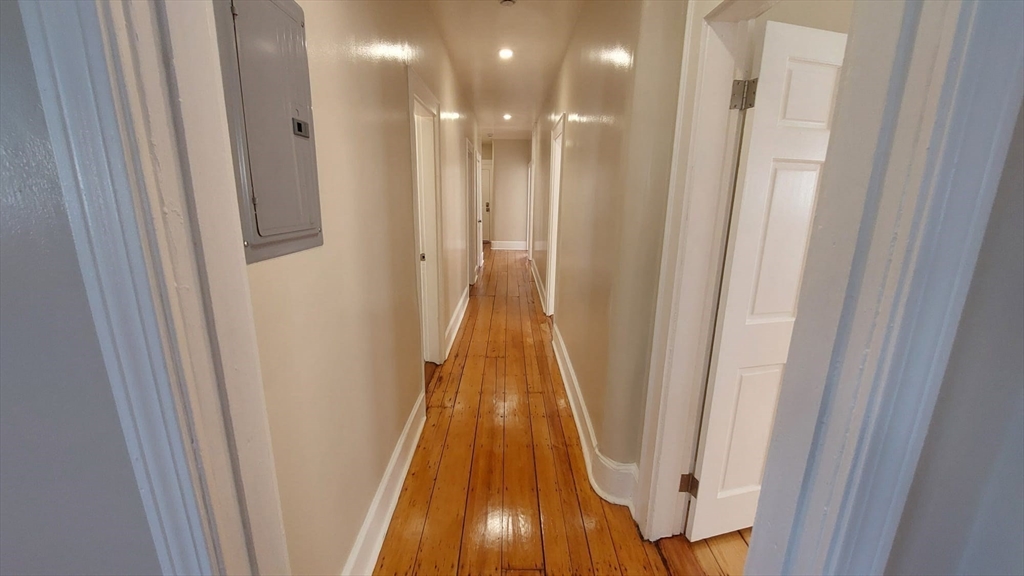 35 Catawba Street, Unit 2 Boston, MA 02119 - Photo 7 of 15 a view of hallway with wooden floor