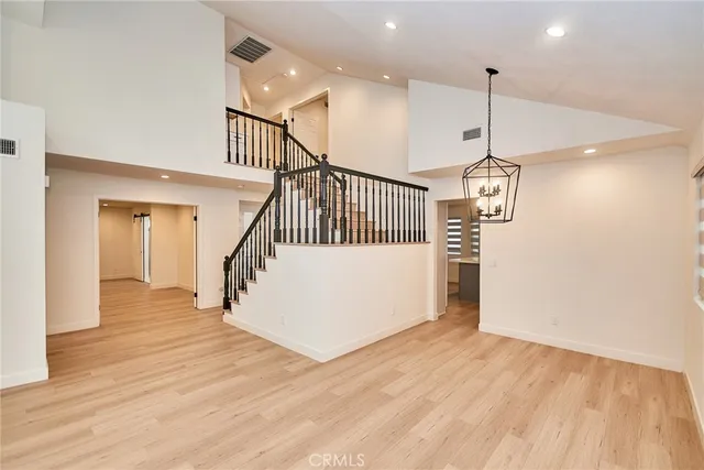 a view of a living room and a window