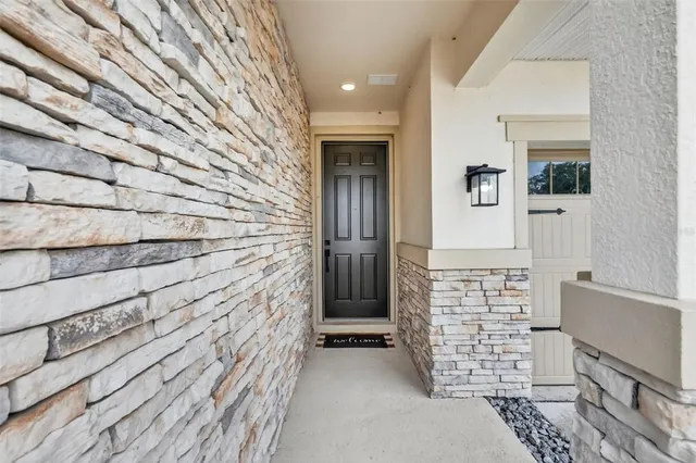 a view of staircase with white walls and white walls