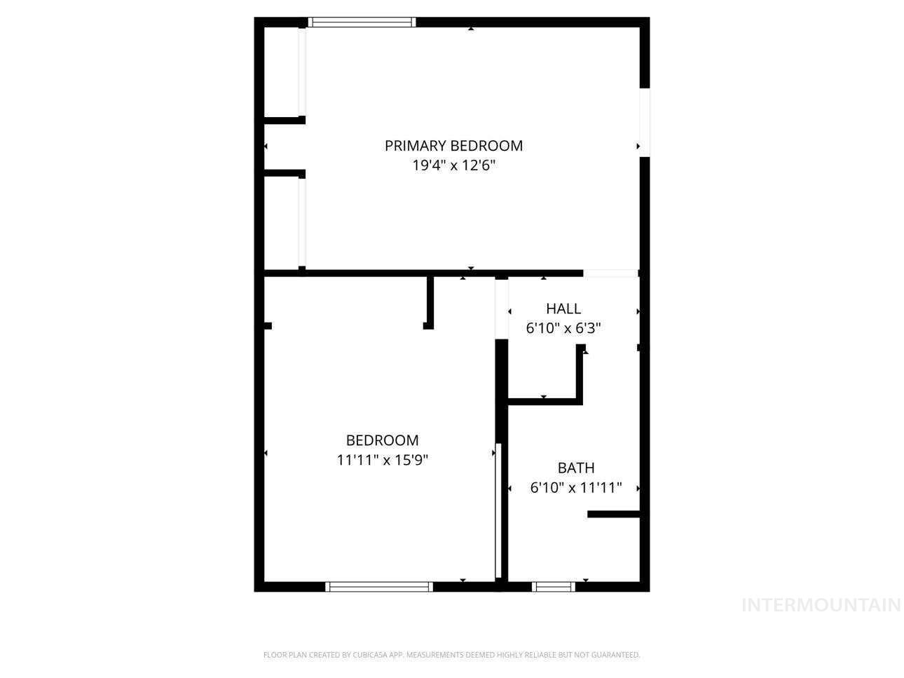 326 7th Street Lapwai, ID 83540 - Photo 5 of 5 View of property floor plan of detached dwelling.