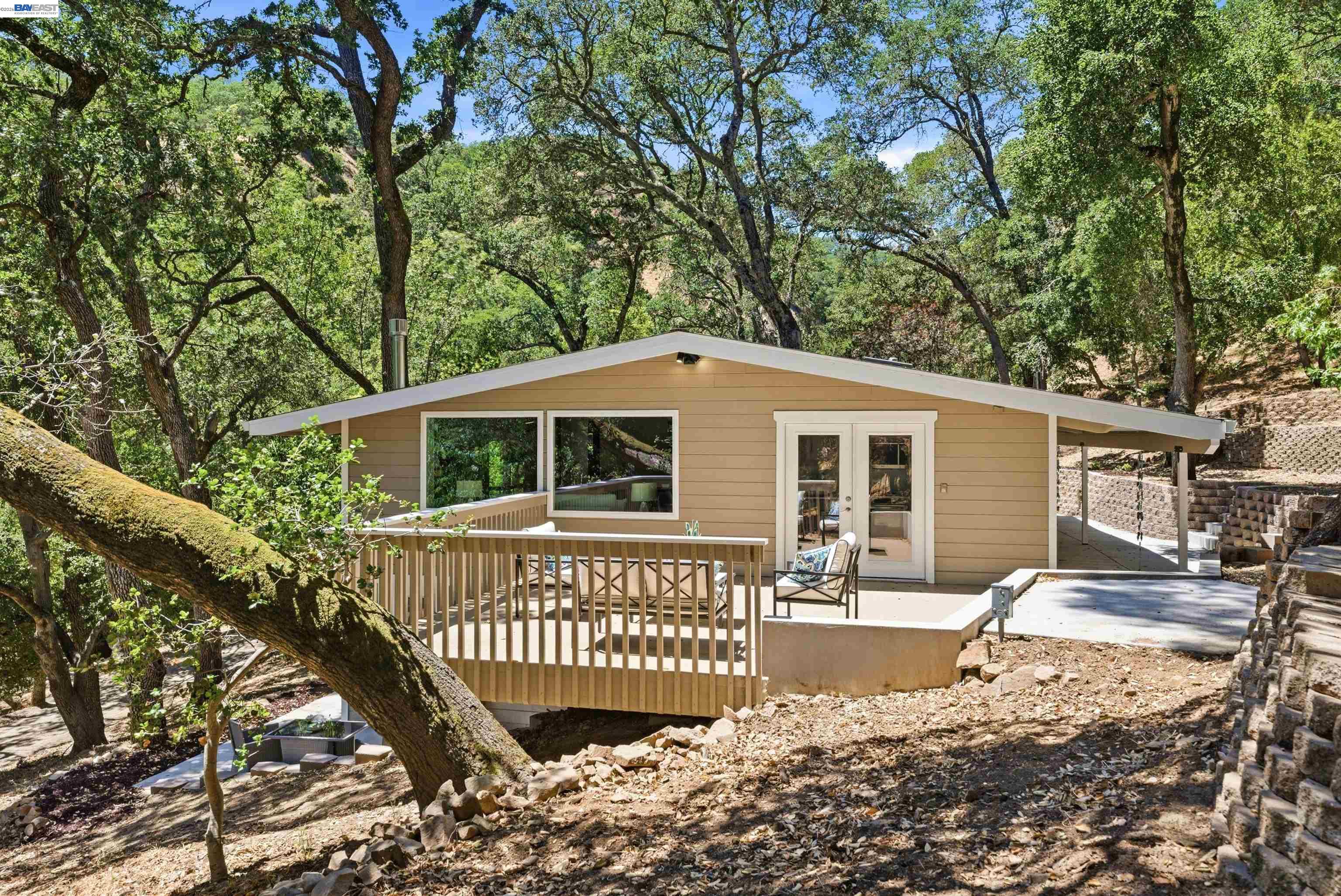 1929 Kilkare Road Sunol, CA 94586 - Photo 6 of 24 a front view of a house with a garden