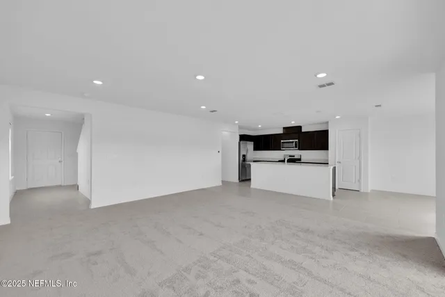 a view of empty room