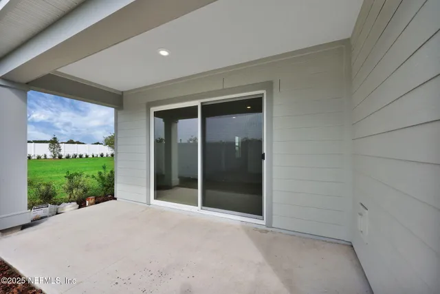 a view of field with green space