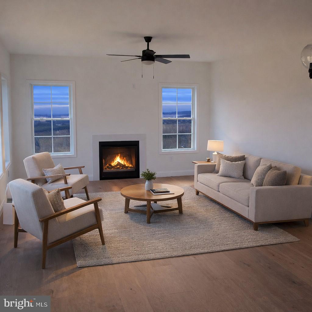 14 Jesse Road Halifax, PA 17032 - Photo 45 of 51 a living room with furniture and a fireplace