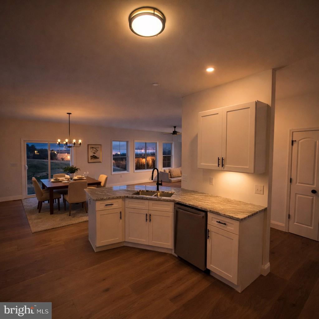 14 Jesse Road Halifax, PA 17032 - Photo 9 of 21 twilight l view of the south from kitchen