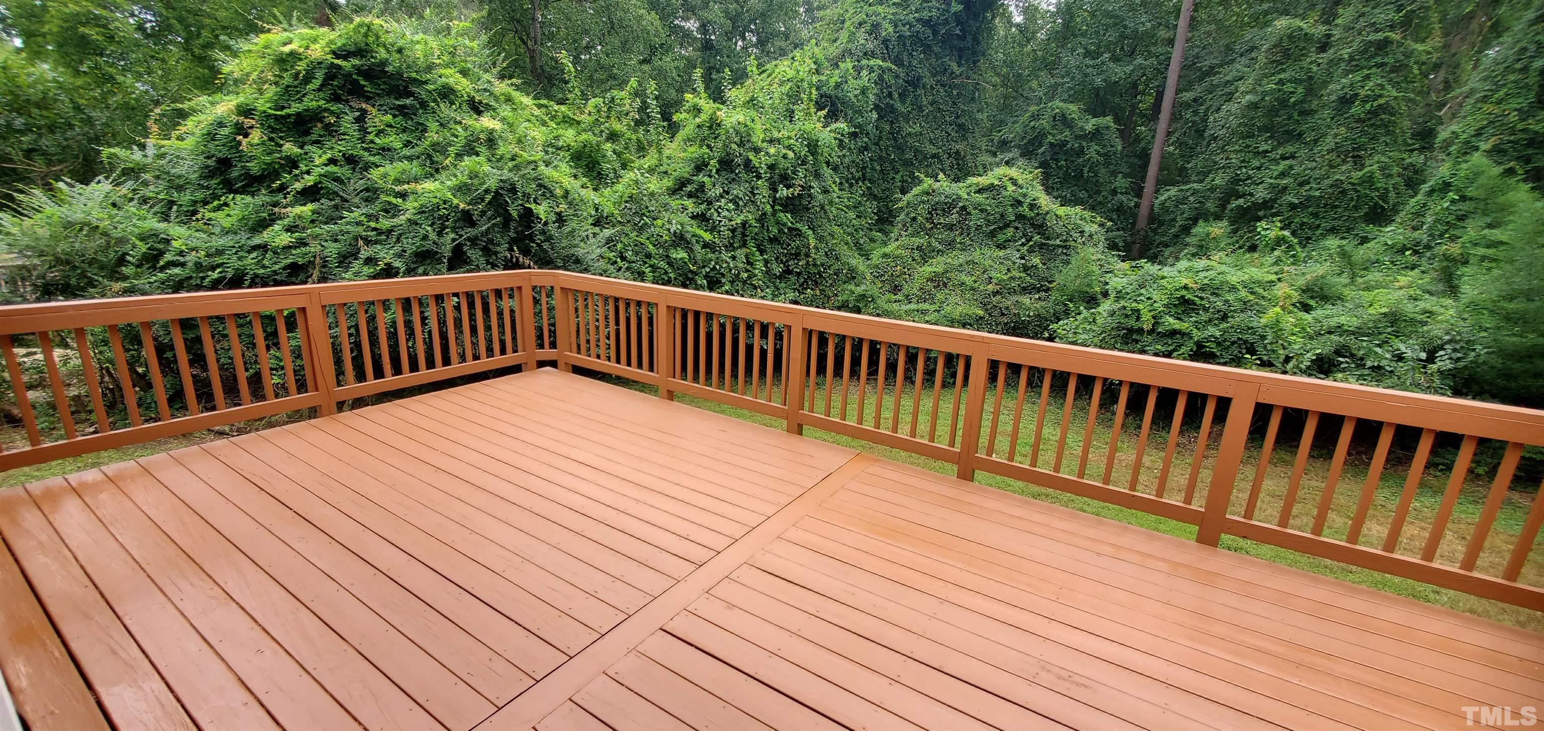 3817 Corwin Road Garner, NC 27529 - Photo 17 of 21 a view of balcony with wooden floor