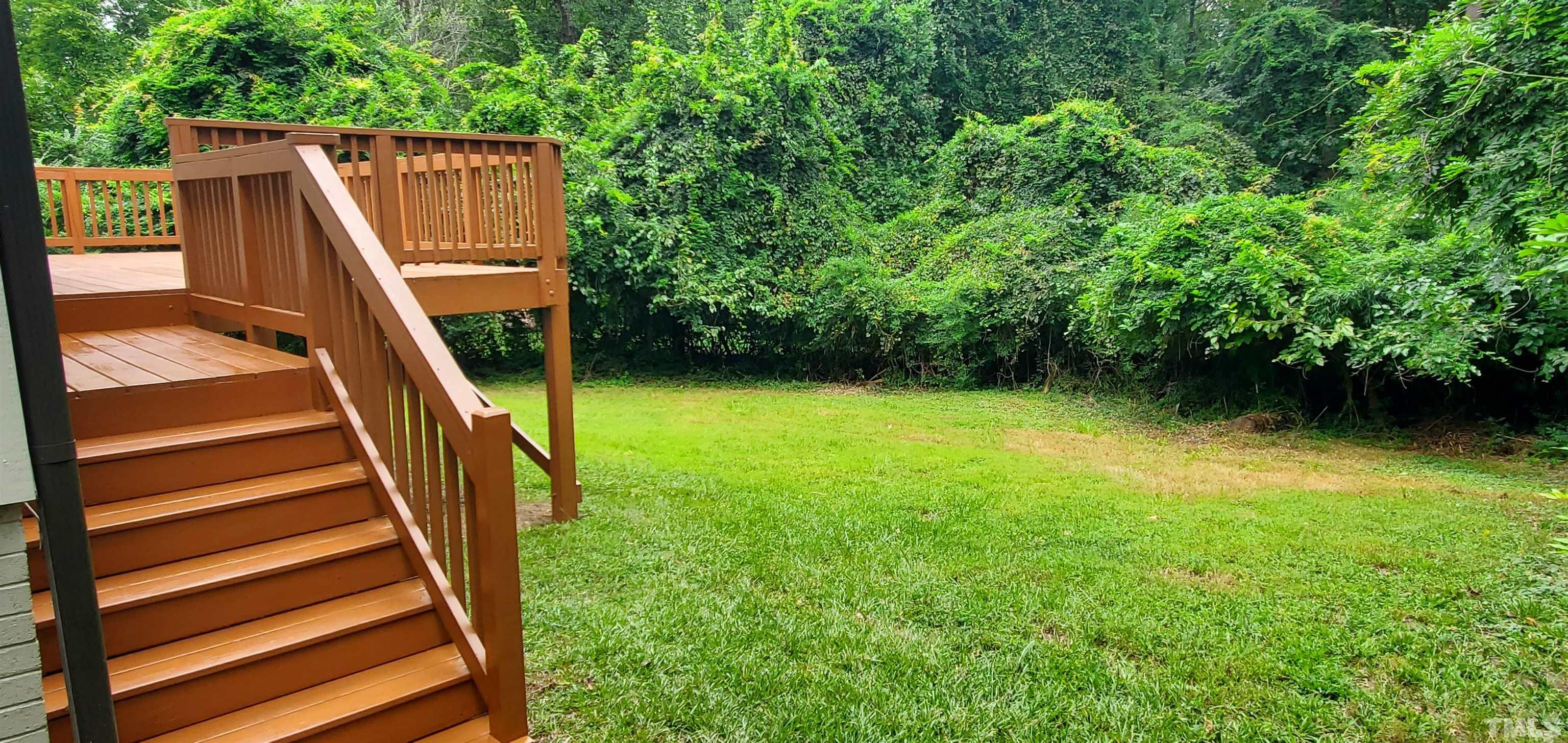 3817 Corwin Road Garner, NC 27529 - Photo 19 of 21 a view of outdoor space and deck