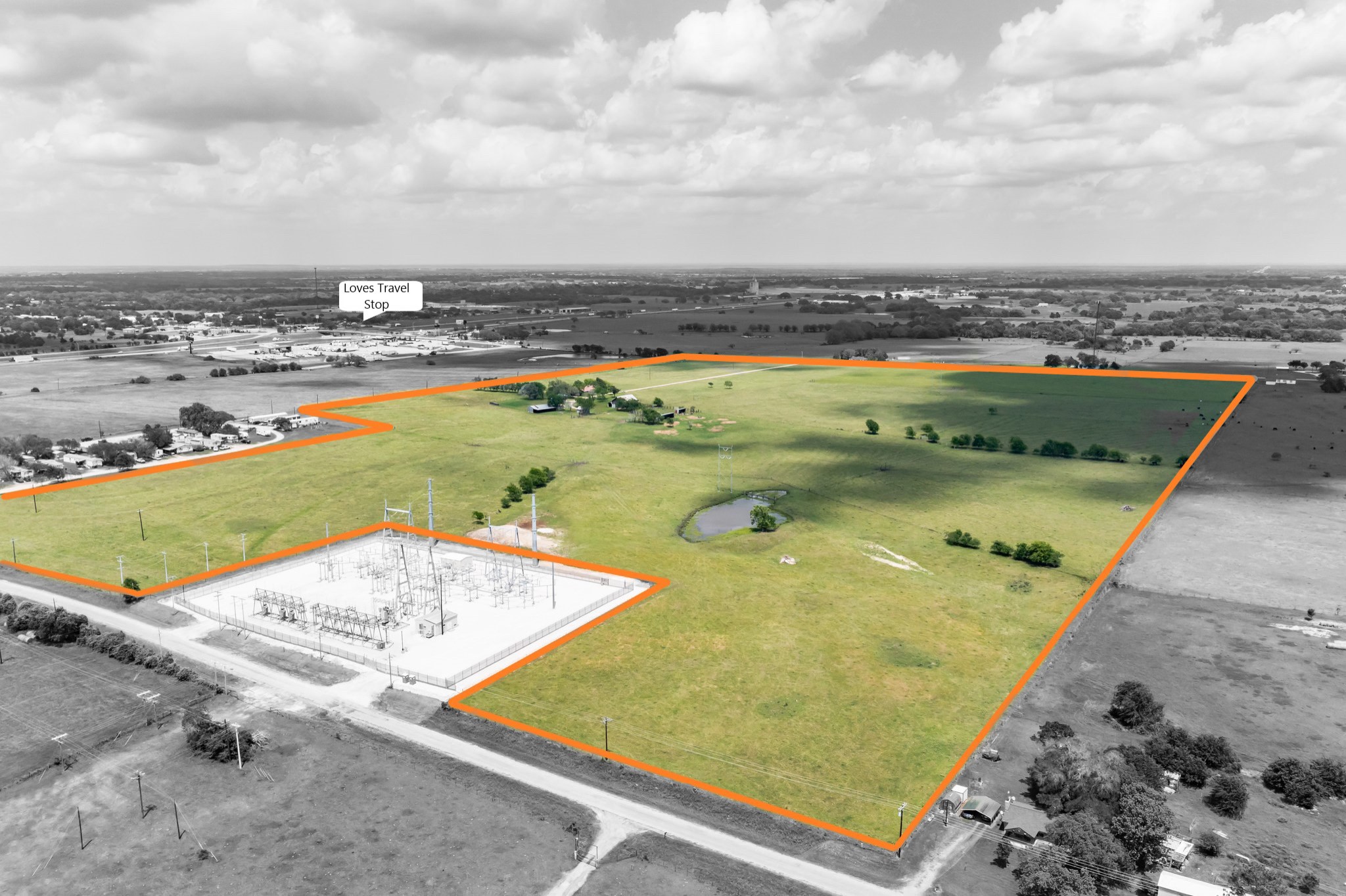 1230 FM 155 Weimar, TX 78962 - Photo 27 of 27 an aerial view of a city
