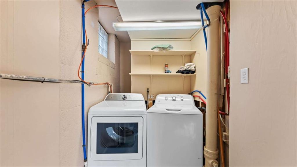 8 Lakemoore Drive Northeast Rome, GA 30161 - Photo 29 of 44 a utility room with dryer and washer
