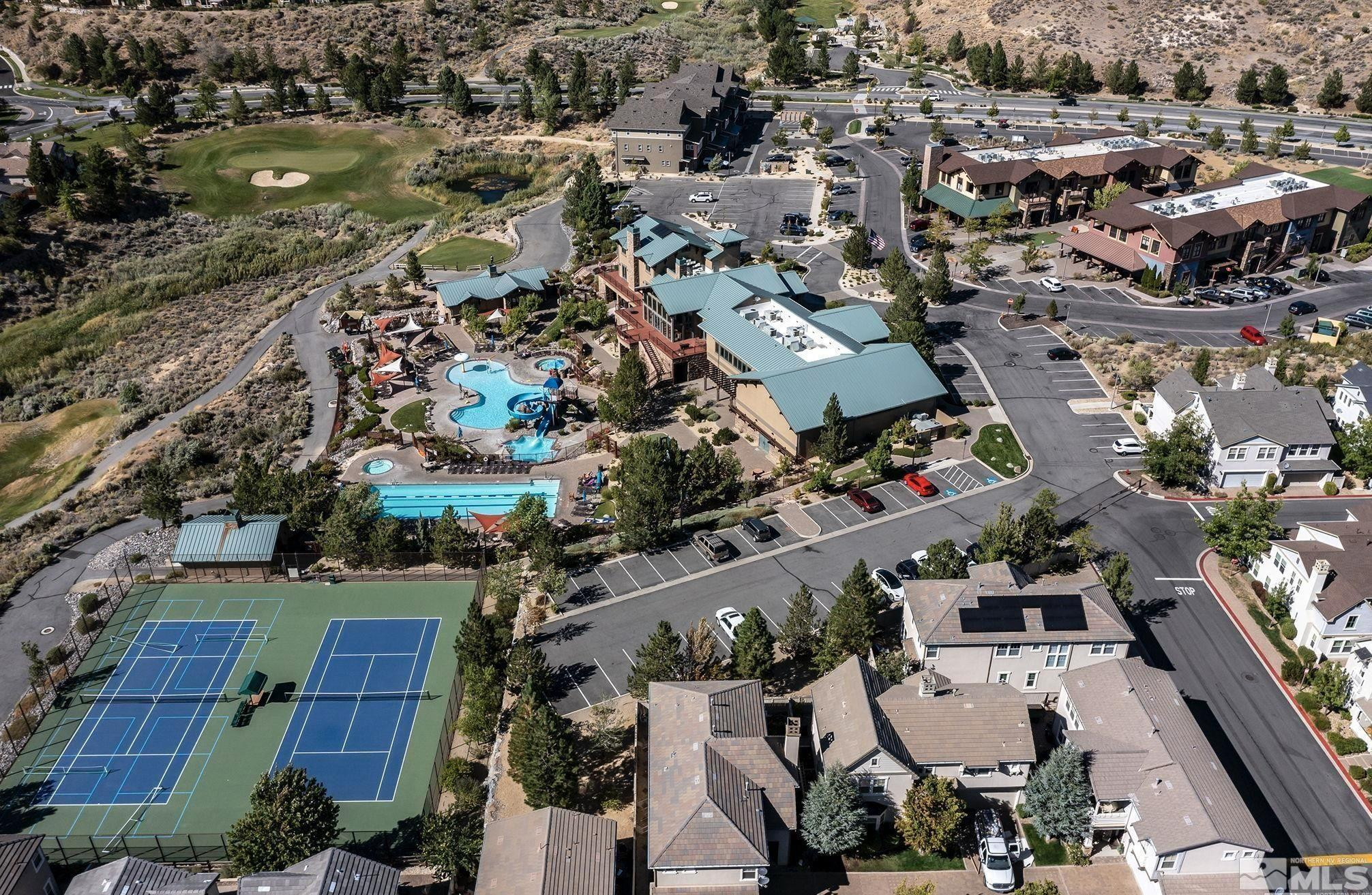 1205 Firefly Court Reno, NV 89523 - Photo 36 of 39 an aerial view of multiple houses with yard
