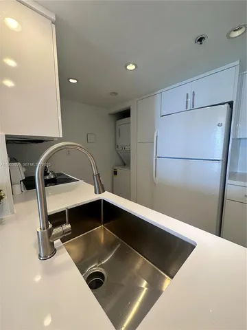 a view of a bathroom with a sink