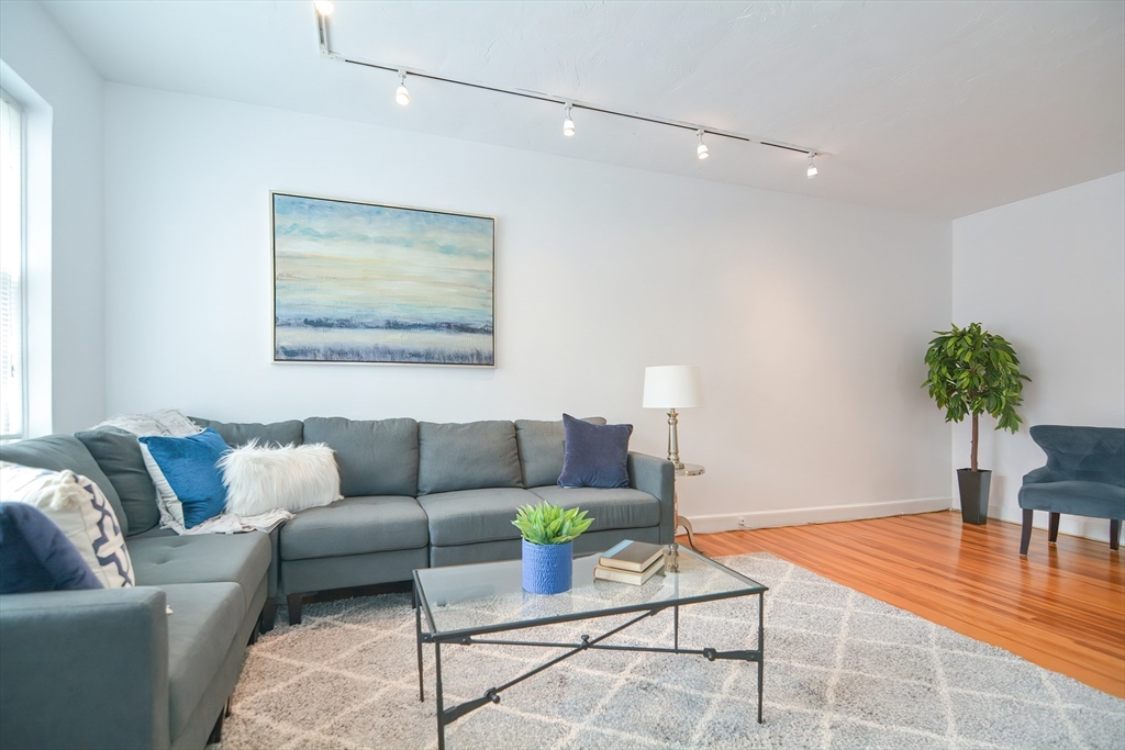 40 Browne Street, Unit 5 Brookline, MA 02446 - Photo 2 of 39 a living room with furniture and a potted plant