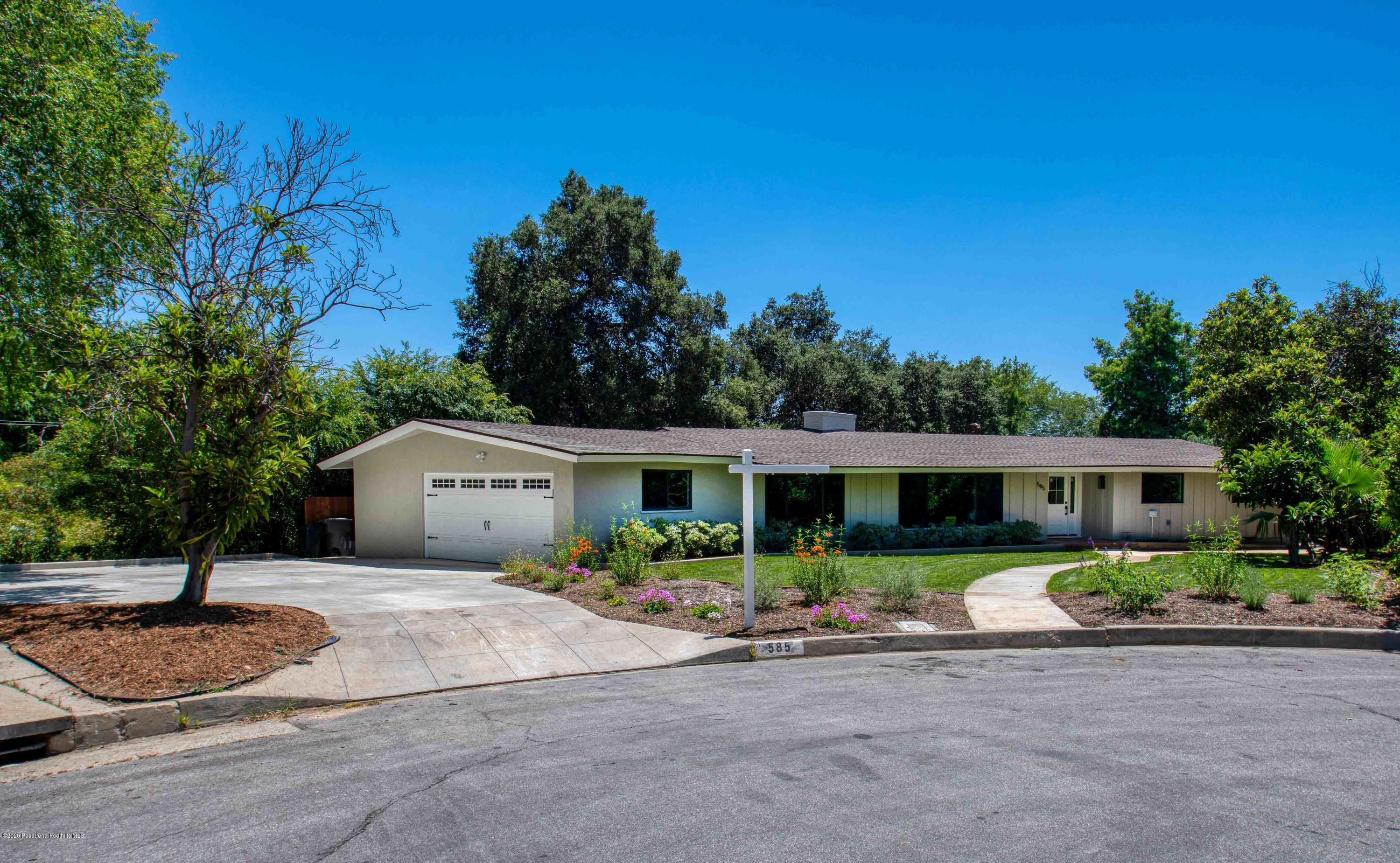 585 Rim Road Pasadena, CA 91107 - Photo 2 of 49 Front1