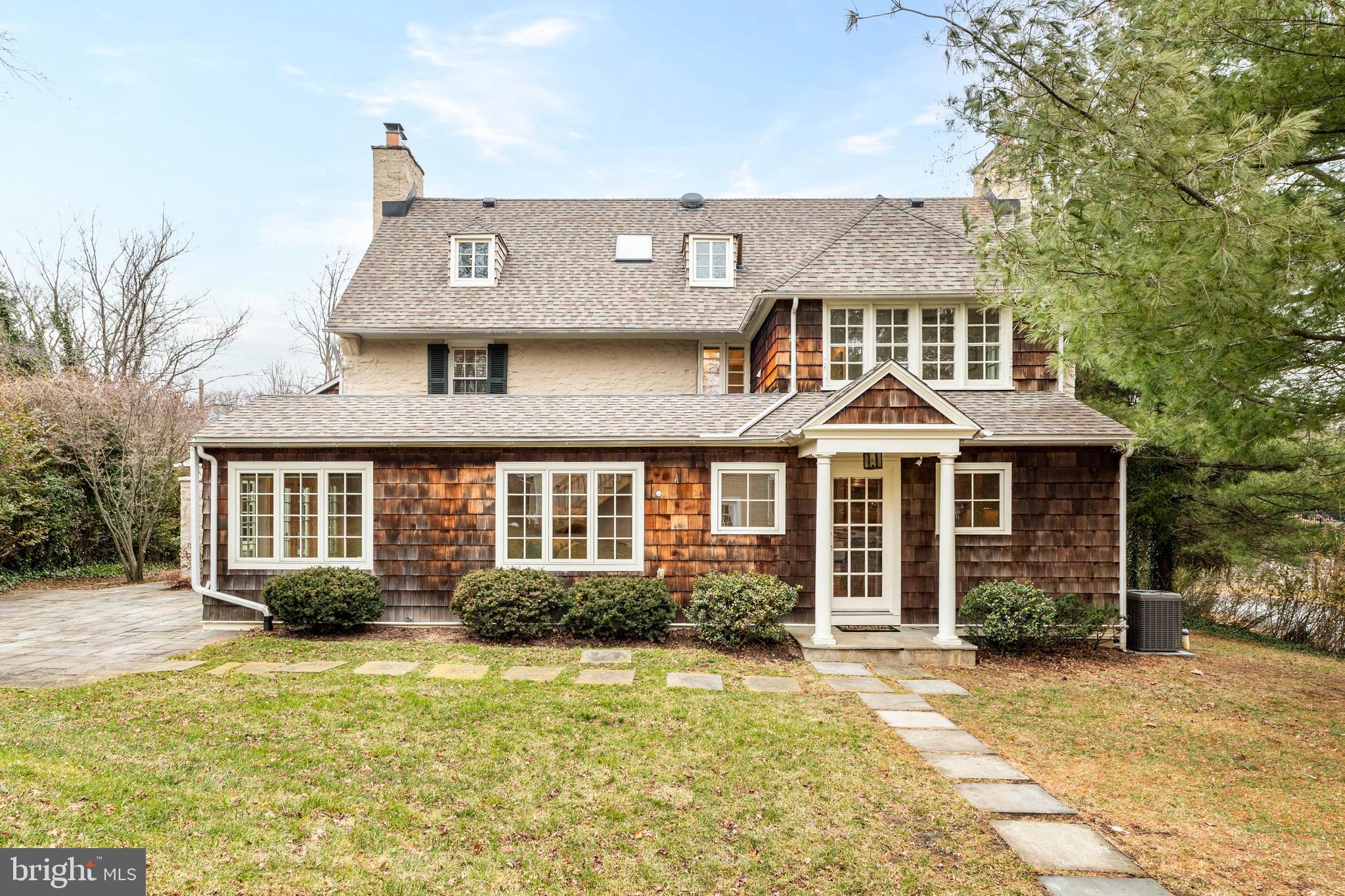 214 Roberts Road Ardmore, PA 19003 - Photo 57 of 63 front view of a house with a yard