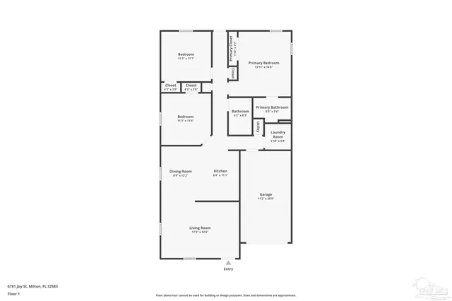 $274,900 | 6781 Joy Street, Milton, FL 32583