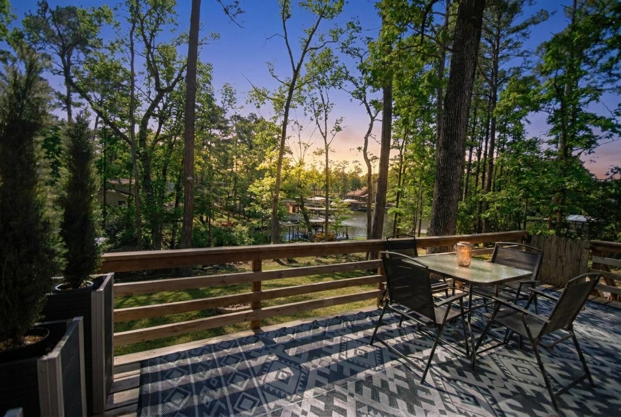 59 Paradise Loop Point Blank, TX 77364 - Photo 29 of 39 Imagine relaxing and enjoying this view at the end of the day!