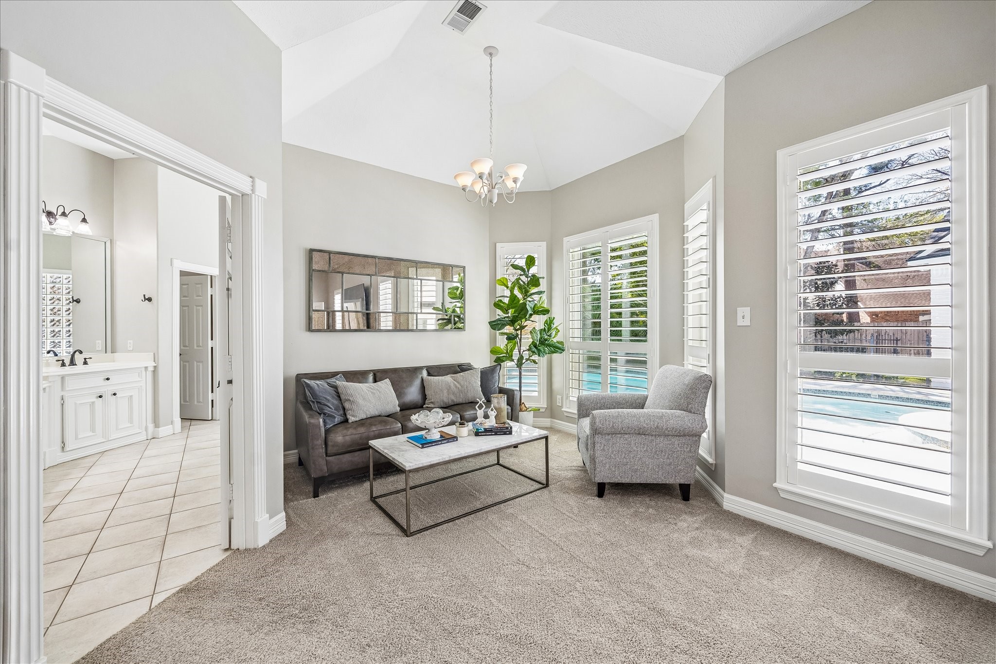 16407 Emilia Court Spring, TX 77379 - Photo 19 of 35 Large sitting area within the primary bedroom!