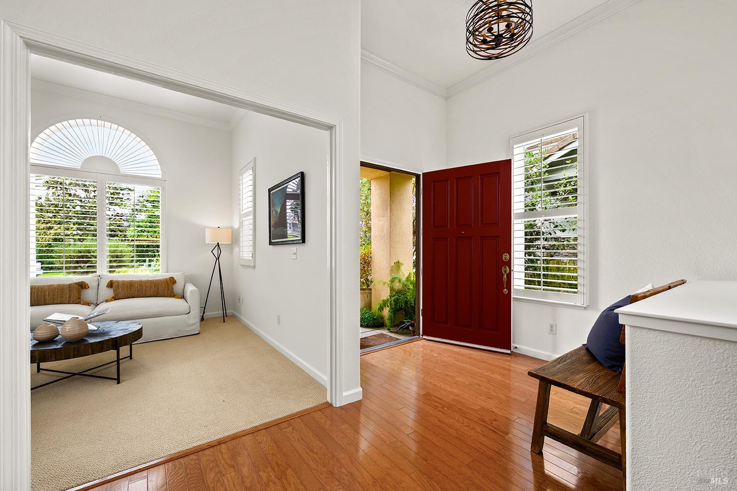 38 Maybeck Street Novato, CA 94949 - Photo 6 of 47 a view of a livingroom with furniture and a window