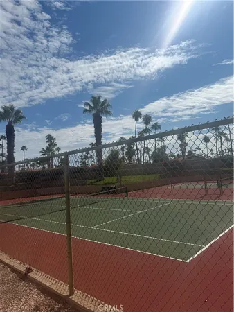 a view of a tennis court