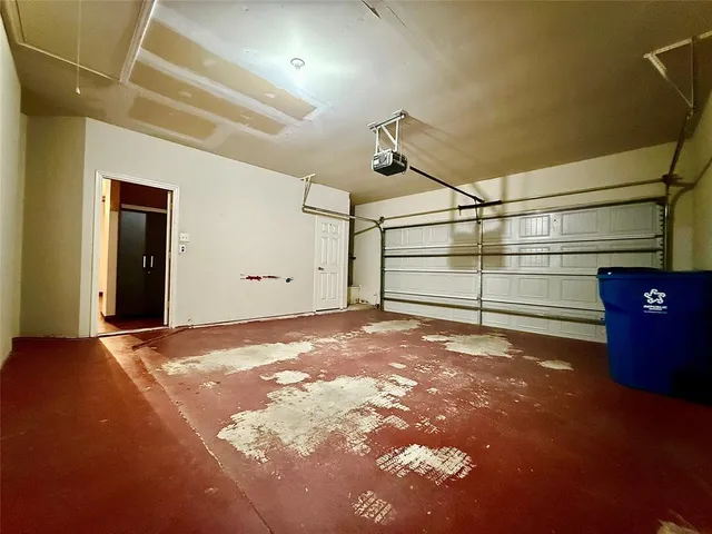 a view of a room with an empty space