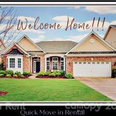a view of a sign in front of house