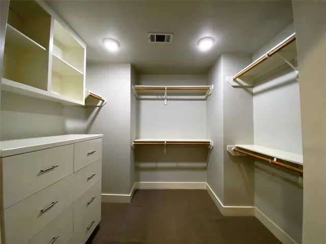 a view of empty room