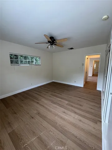 wooden floor in an empty room
