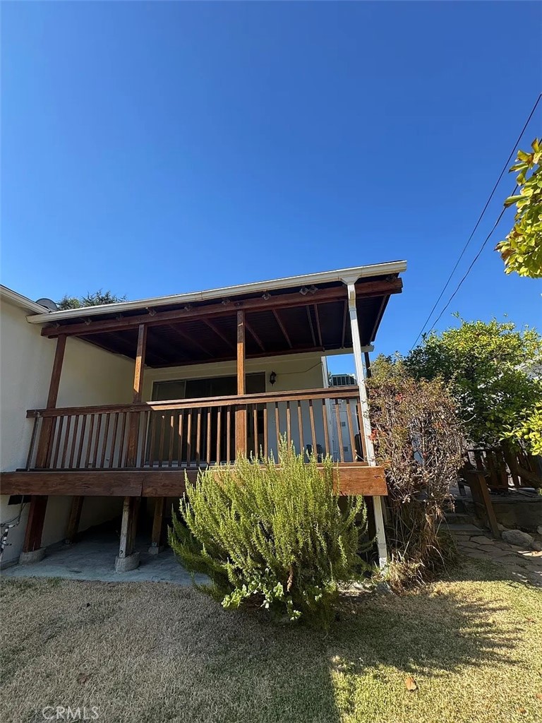1852 Alpha Road Glendale, CA 91208 - Photo 26 of 29 a view of a roof deck with chair and table