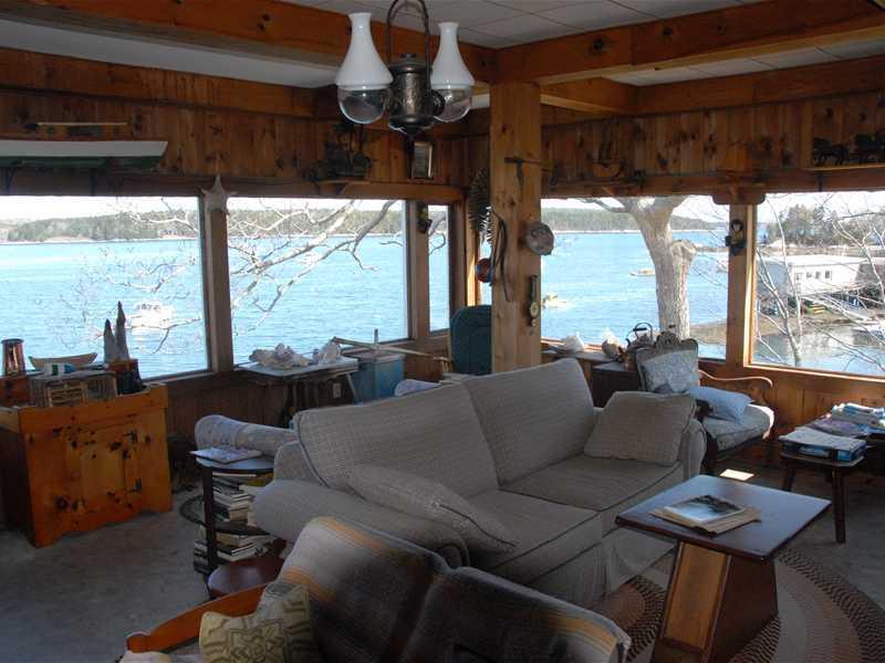 949 Cundy's Harbor Road Harpswell, ME 04079 - Photo 9 of 22 Living Room. AMAZING VIEWS