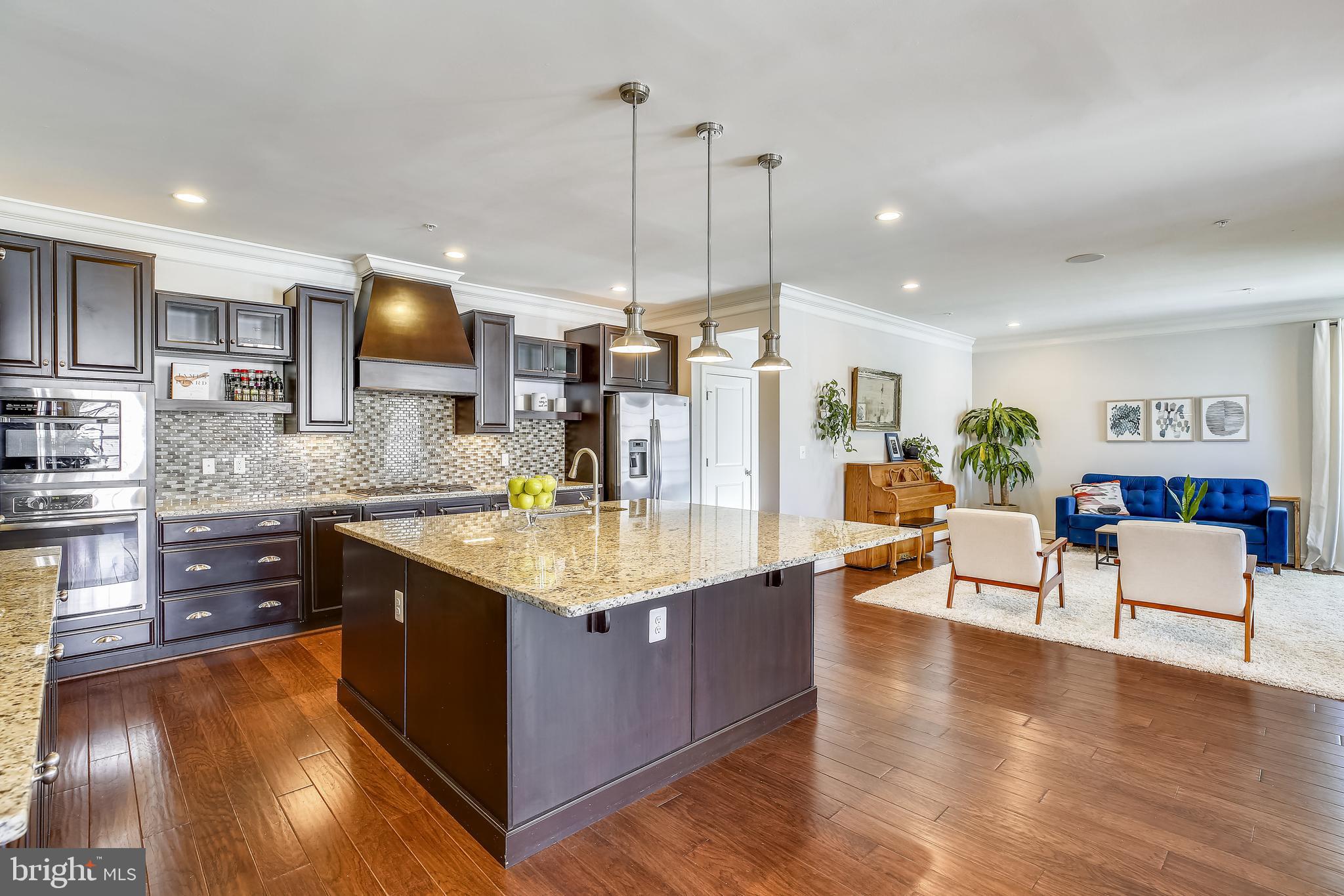13376 Redspire Drive Silver Spring, MD 20906 - Photo 19 of 67 Striking cabinetry w/ glass pane accents!