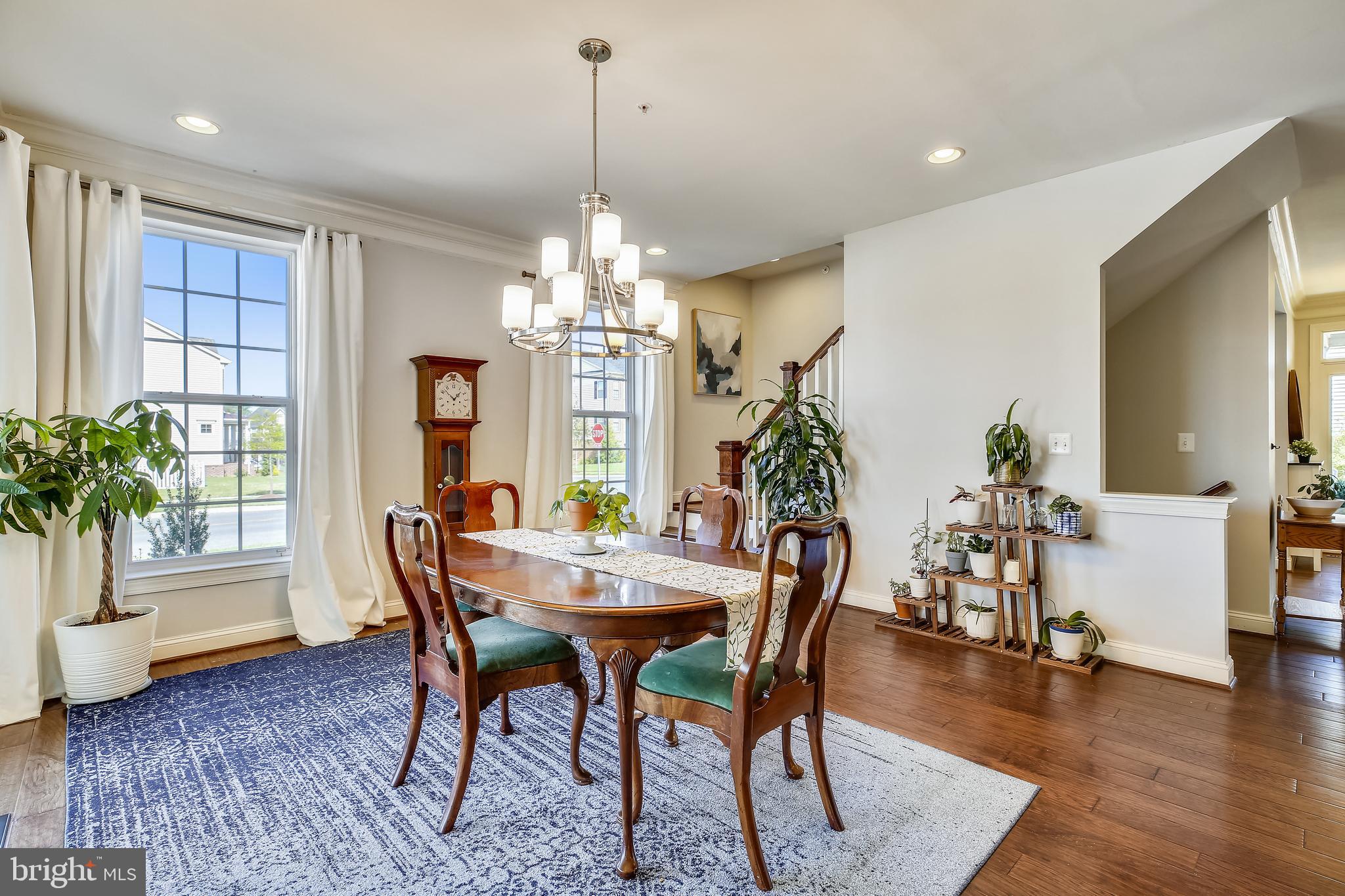13376 Redspire Drive Silver Spring, MD 20906 - Photo 24 of 67 Open concept allows for dining area w/ chandelier!