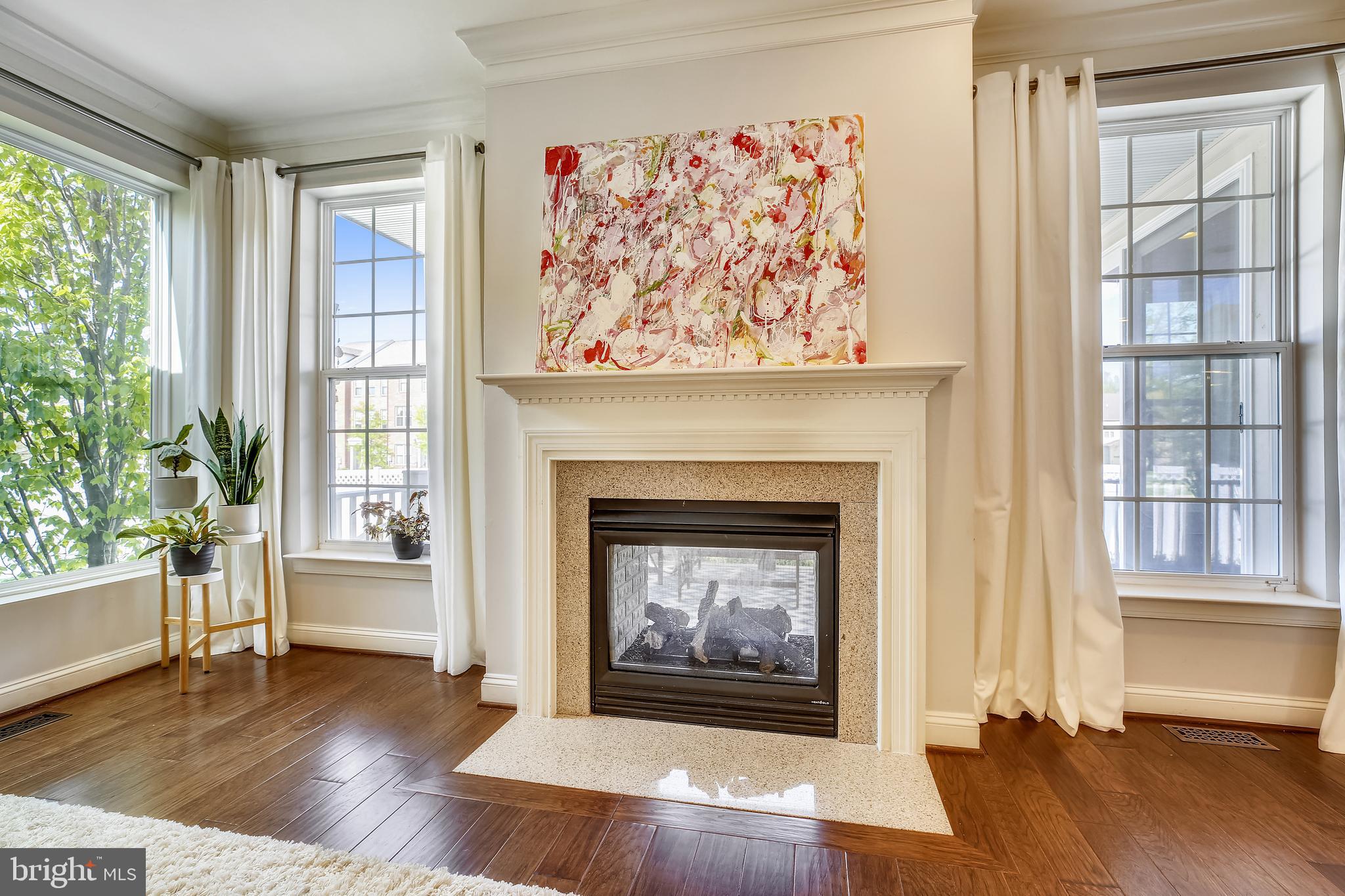 13376 Redspire Drive Silver Spring, MD 20906 - Photo 30 of 67 Two way fireplace that is indoor & outdoor!