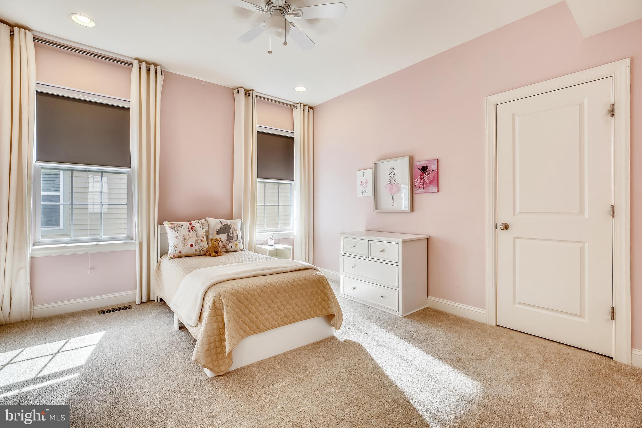 13376 Redspire Drive Silver Spring, MD 20906 - Photo 34 of 67 Bedroom #2 has a fan, built out closet & elegance
