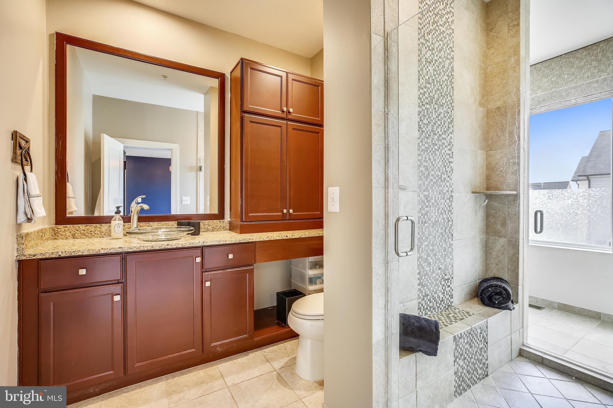 13376 Redspire Drive Silver Spring, MD 20906 - Photo 42 of 67 Unique primary bathroom w/ walkthrough shower!