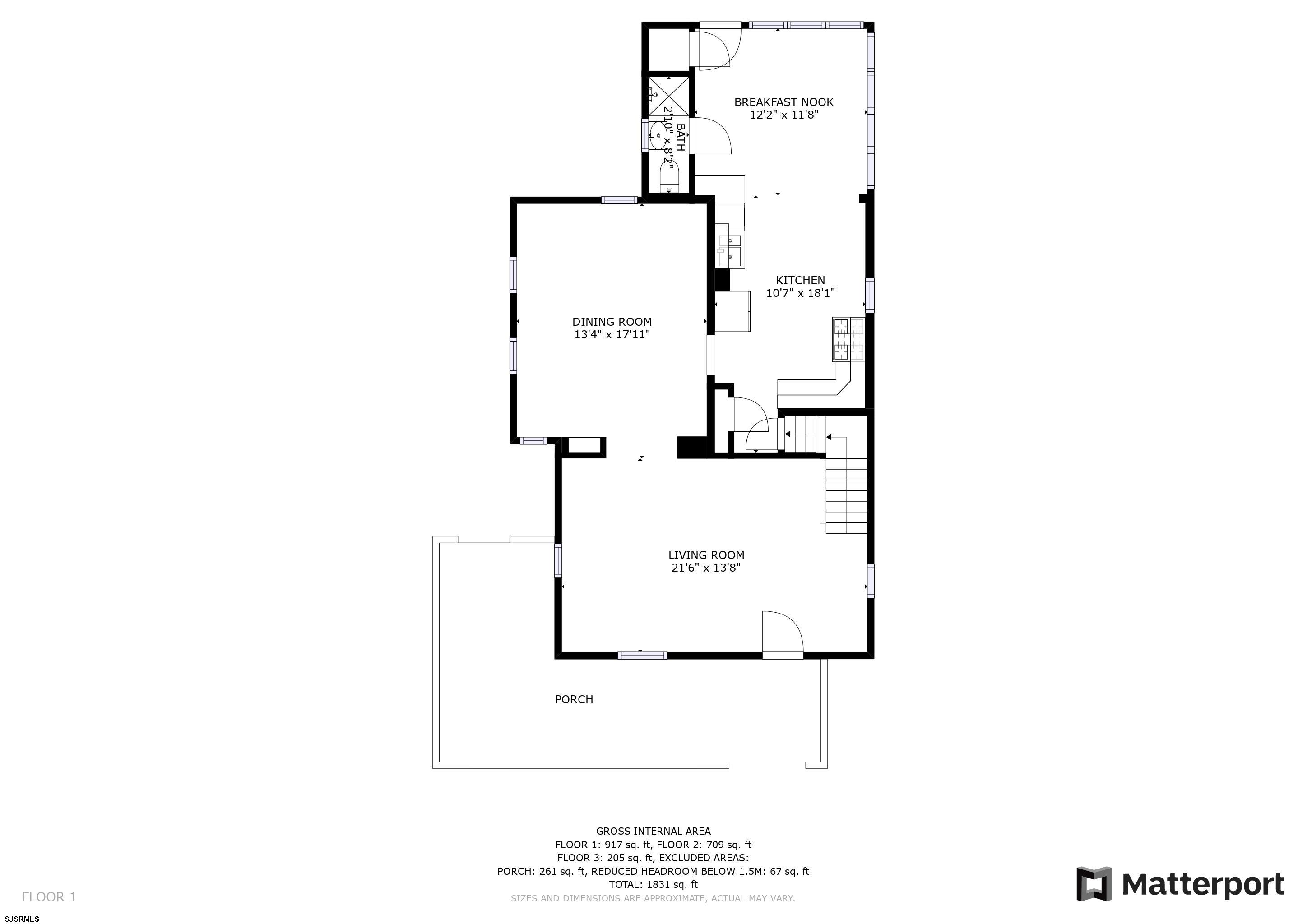1409 Shore Road Northfield, NJ 08225 - Photo 48 of 50 a picture of floor plan