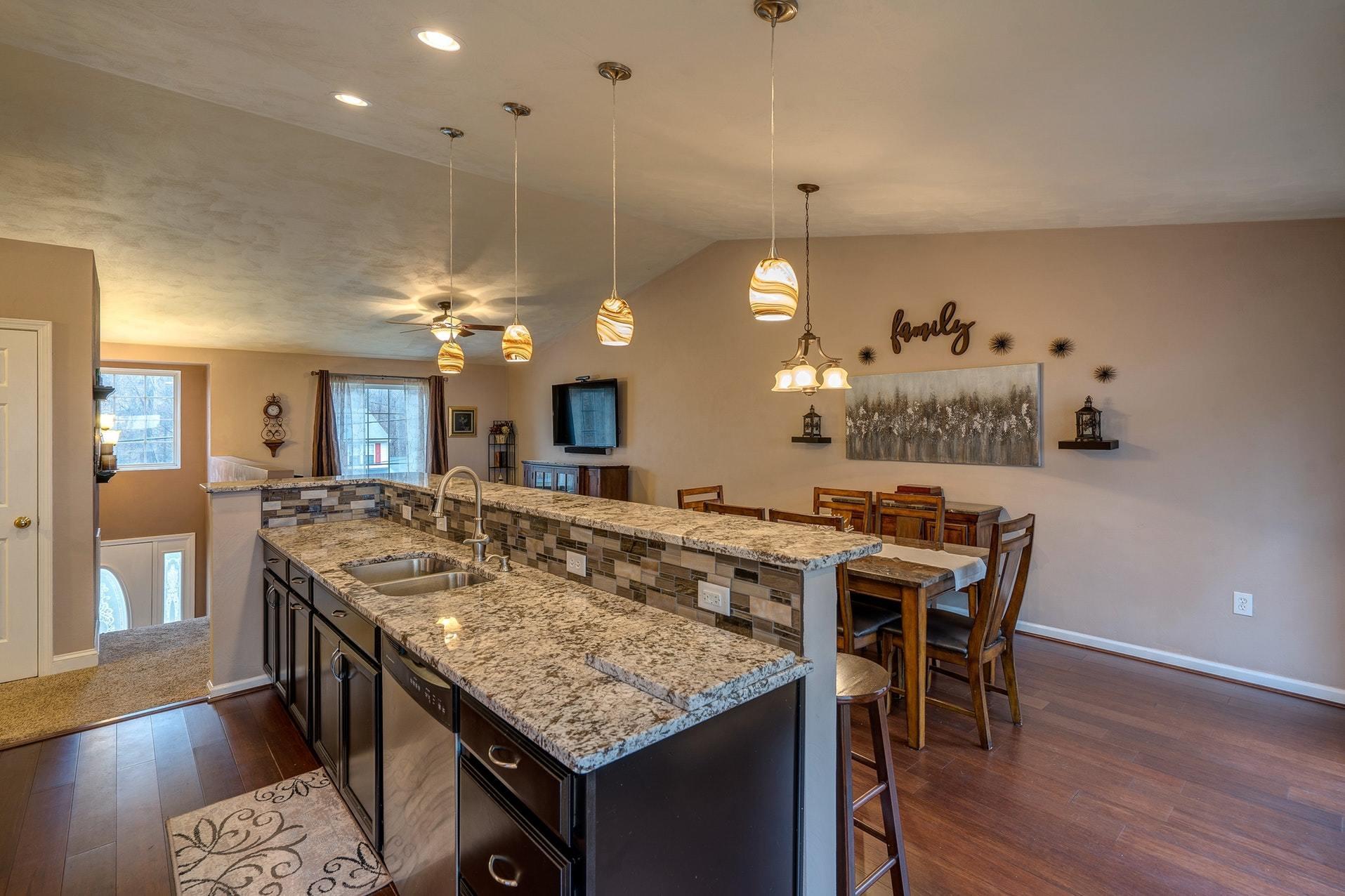 4203 Daugherty Road Salem, VA 24153 - Photo 10 of 35 a kitchen with a table and chairs in it