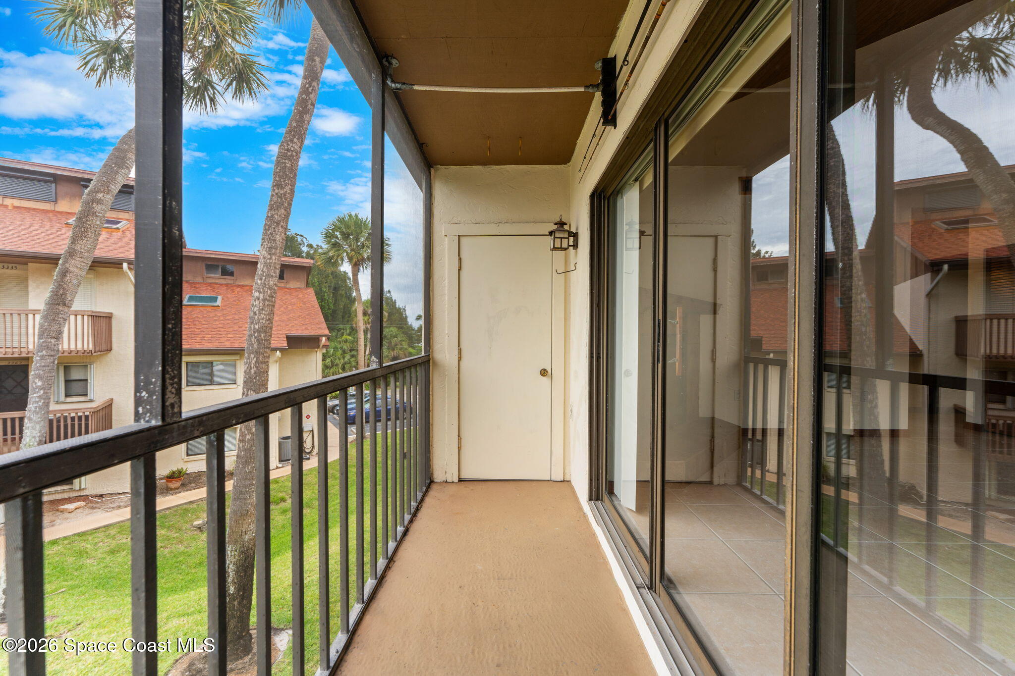 3121 Kirkland Road Northeast Palm Bay, FL 32905 - Photo 33 of 52 a view of a balcony