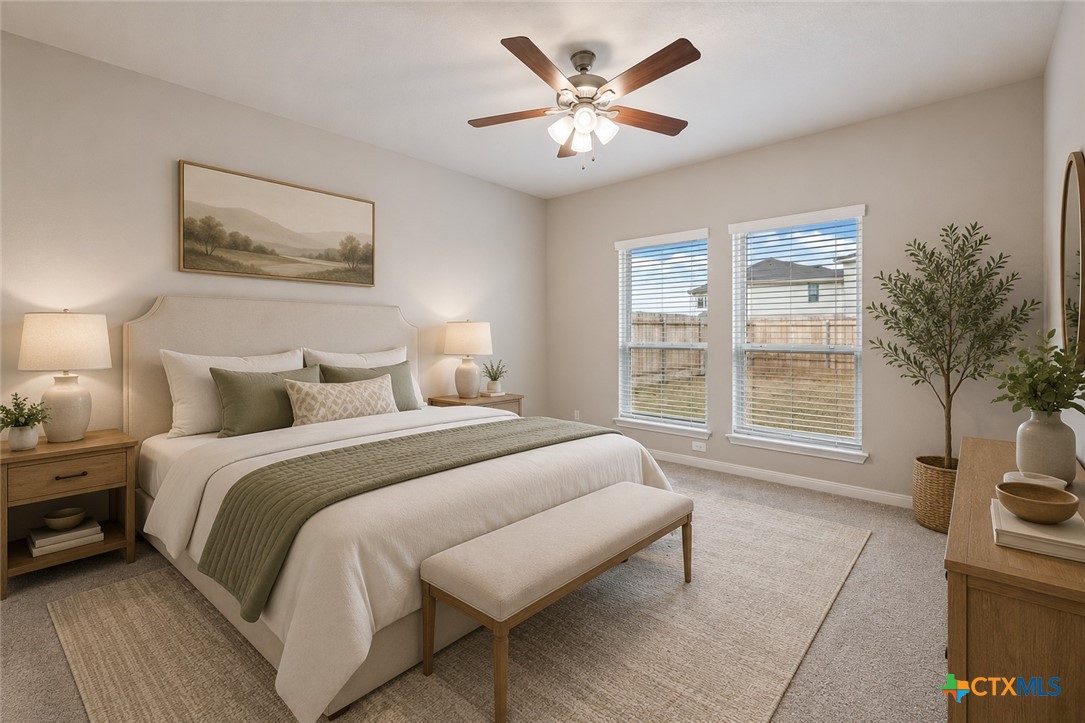 1028 Coriander Road Temple, TX 76501 - Photo 15 of 26 Primary Bedroom (Staged)