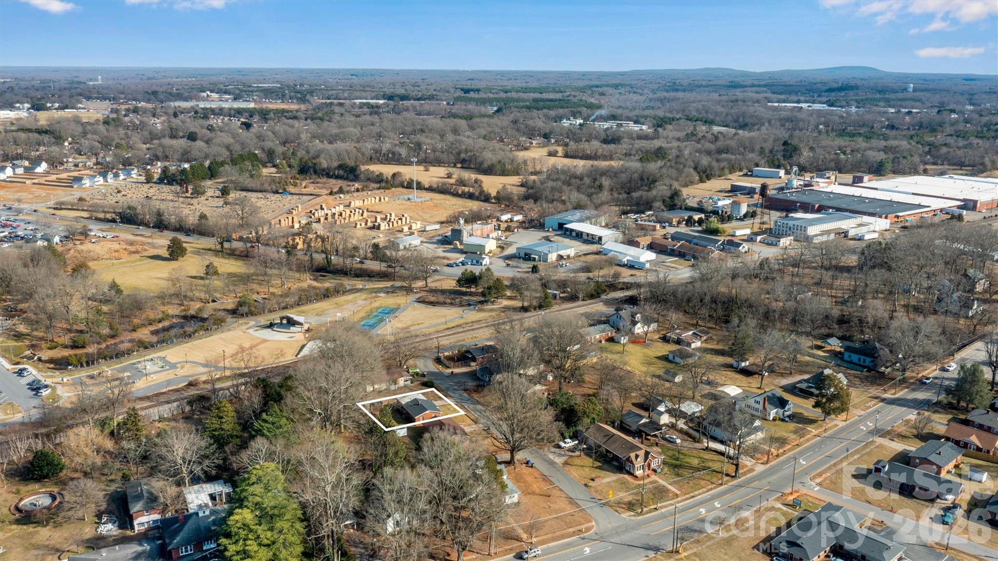 109 9th Street Southeast Conover, NC 28613 - Photo 9 of 9 an aerial view of a city