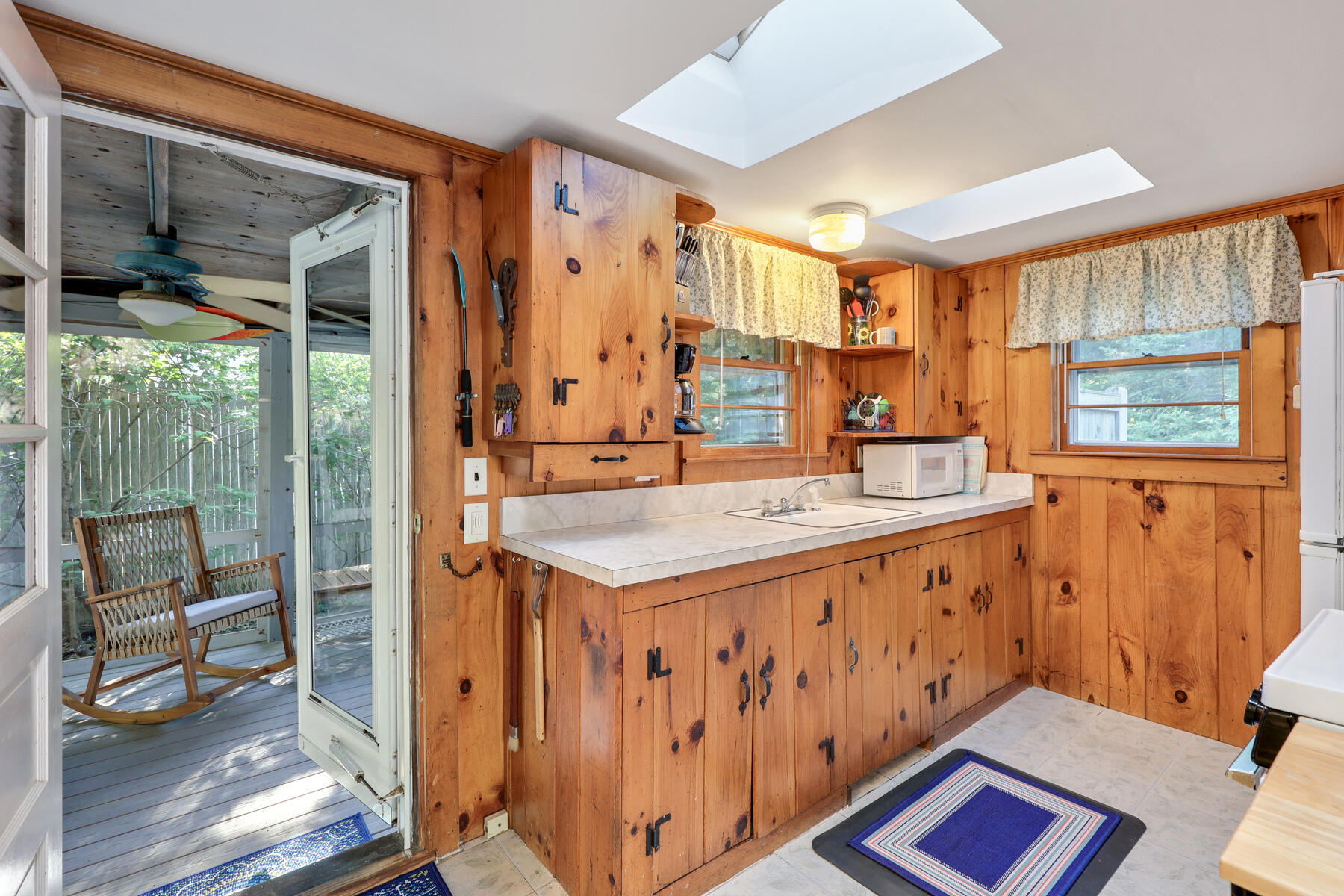 46 King Phillip Road Wellfleet, MA 02667 - Photo 16 of 32 a bathroom with sink shower and mirror