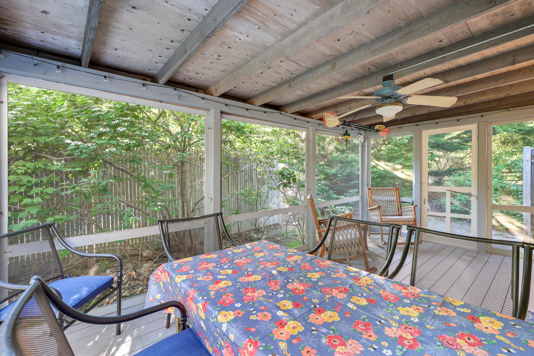 46 King Phillip Road Wellfleet, MA 02667 - Photo 23 of 32 a view of a dining room with furniture window and outside view