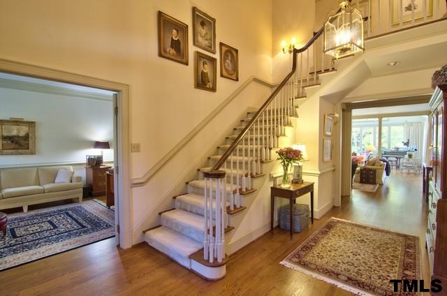 3822 Northampton Road Durham, NC 27707 - Photo 2 of 25 Gorgeous two story entry opens into Formal areas and private study.