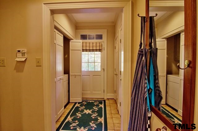 3822 Northampton Road Durham, NC 27707 - Photo 10 of 25 Convenient side entry includes pantry, coat closet and washer/dryer.