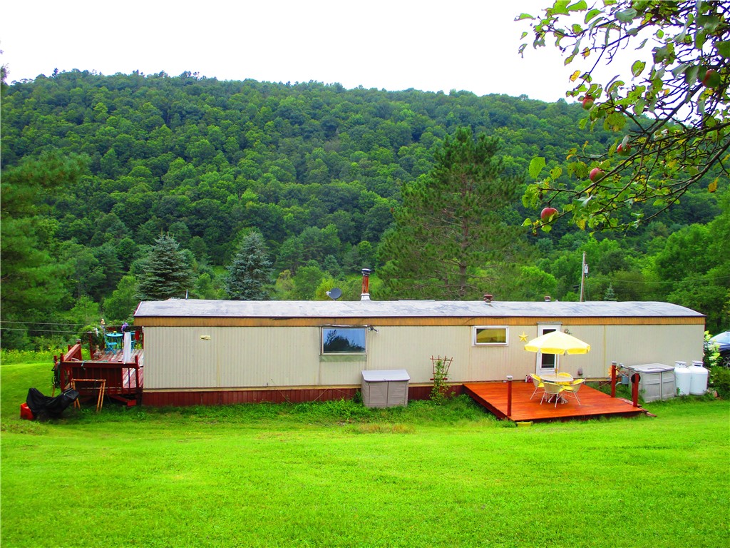270 Morrell Road Worcester, NY 12197 - Photo 19 of 38 Back of house with deck!