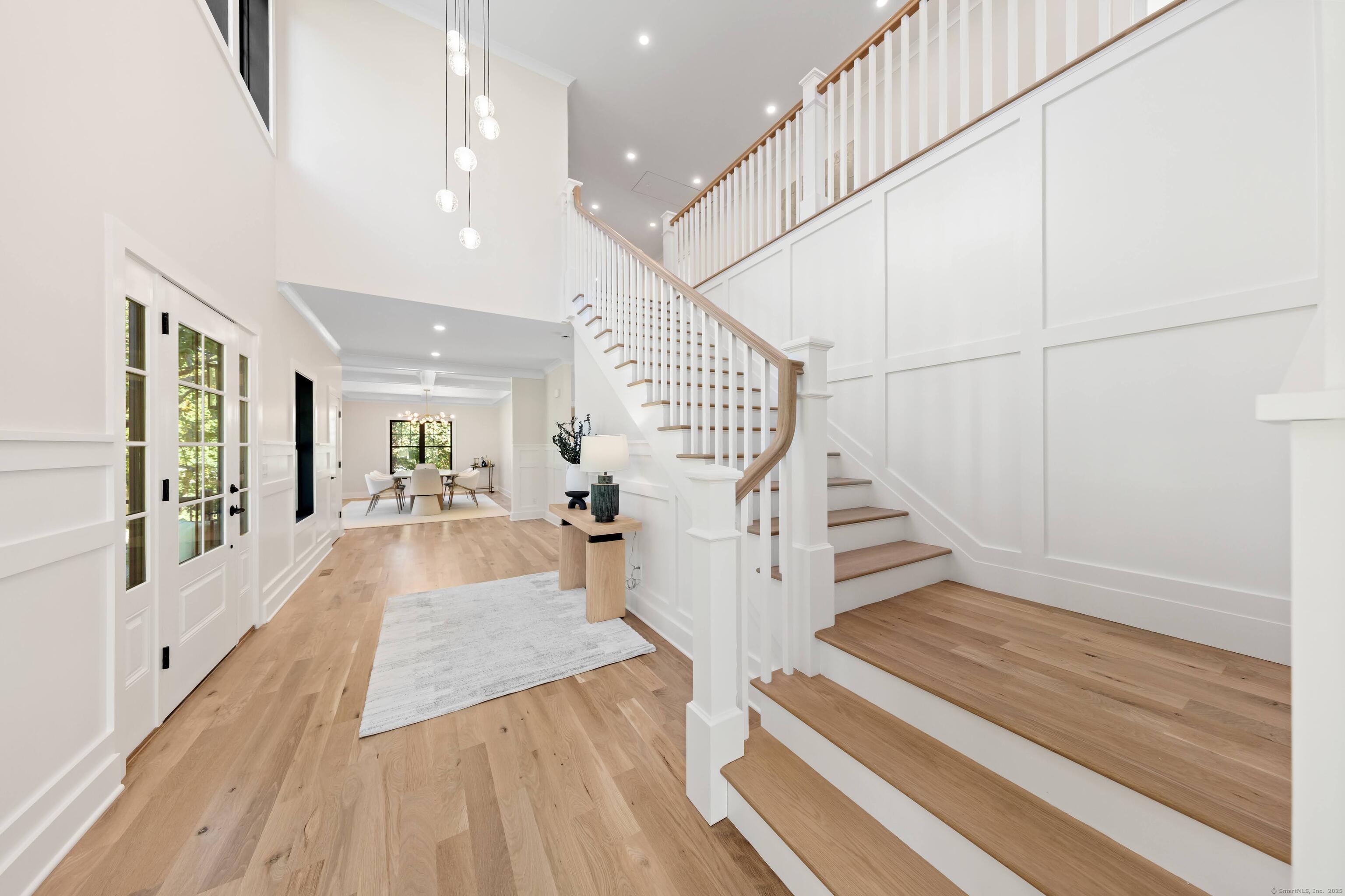 31 Gray Farms Road Stamford, CT 06905 - Photo 7 of 40 a view of entryway and hall with wooden floor