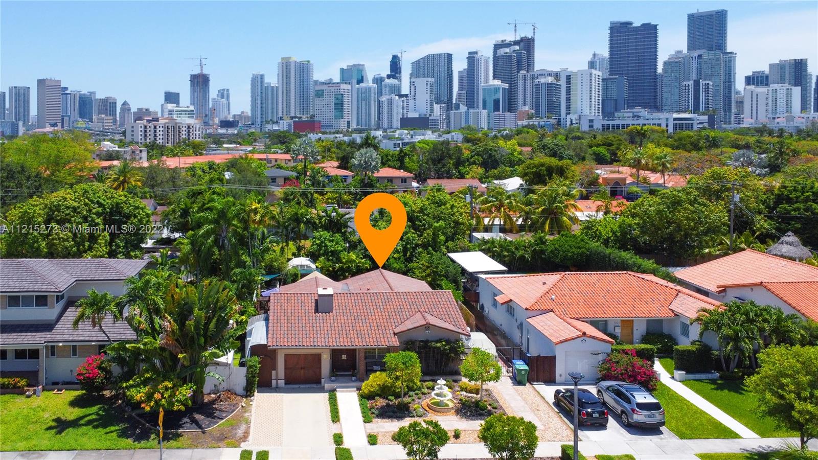619 Southwest 20th Road Miami, FL 33129 - Photo 4 of 25 a view of a city with tall buildings