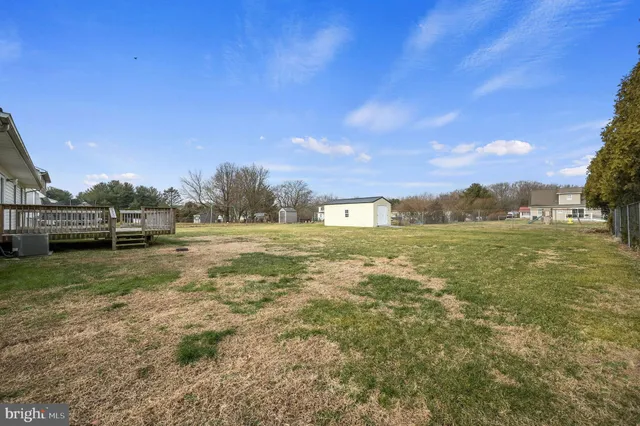 a view of a green field