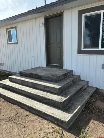a view of a door