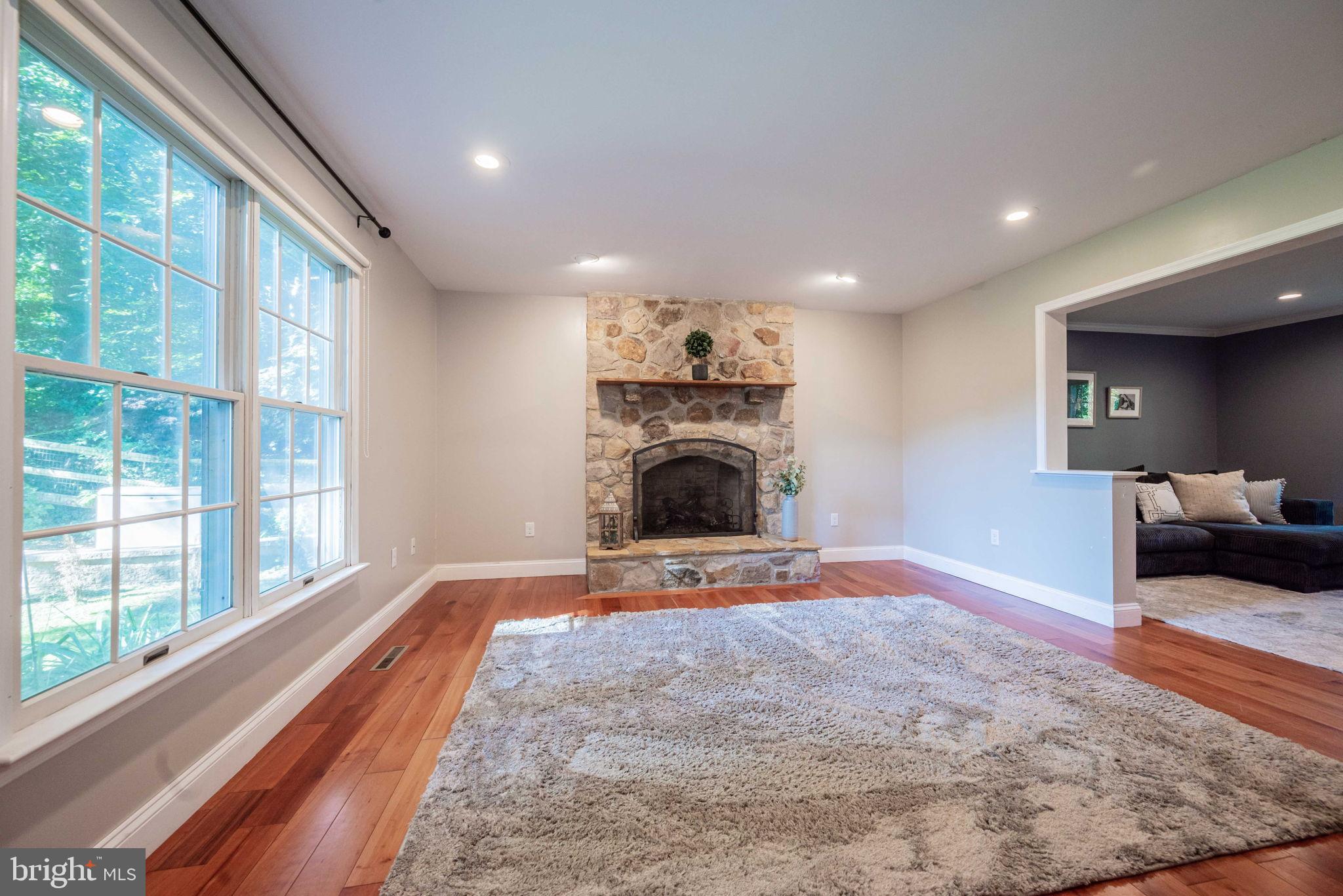 138 Good Hope Road Landenberg, PA 19350 - Photo 20 of 58 Stone Fireplace in Family Room