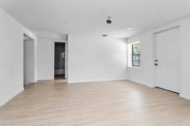 wooden floor in an empty room